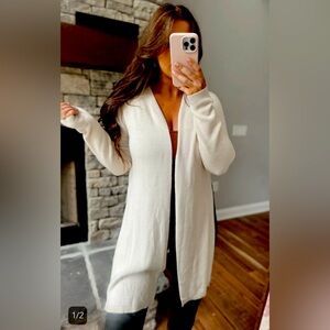 Open front cardi